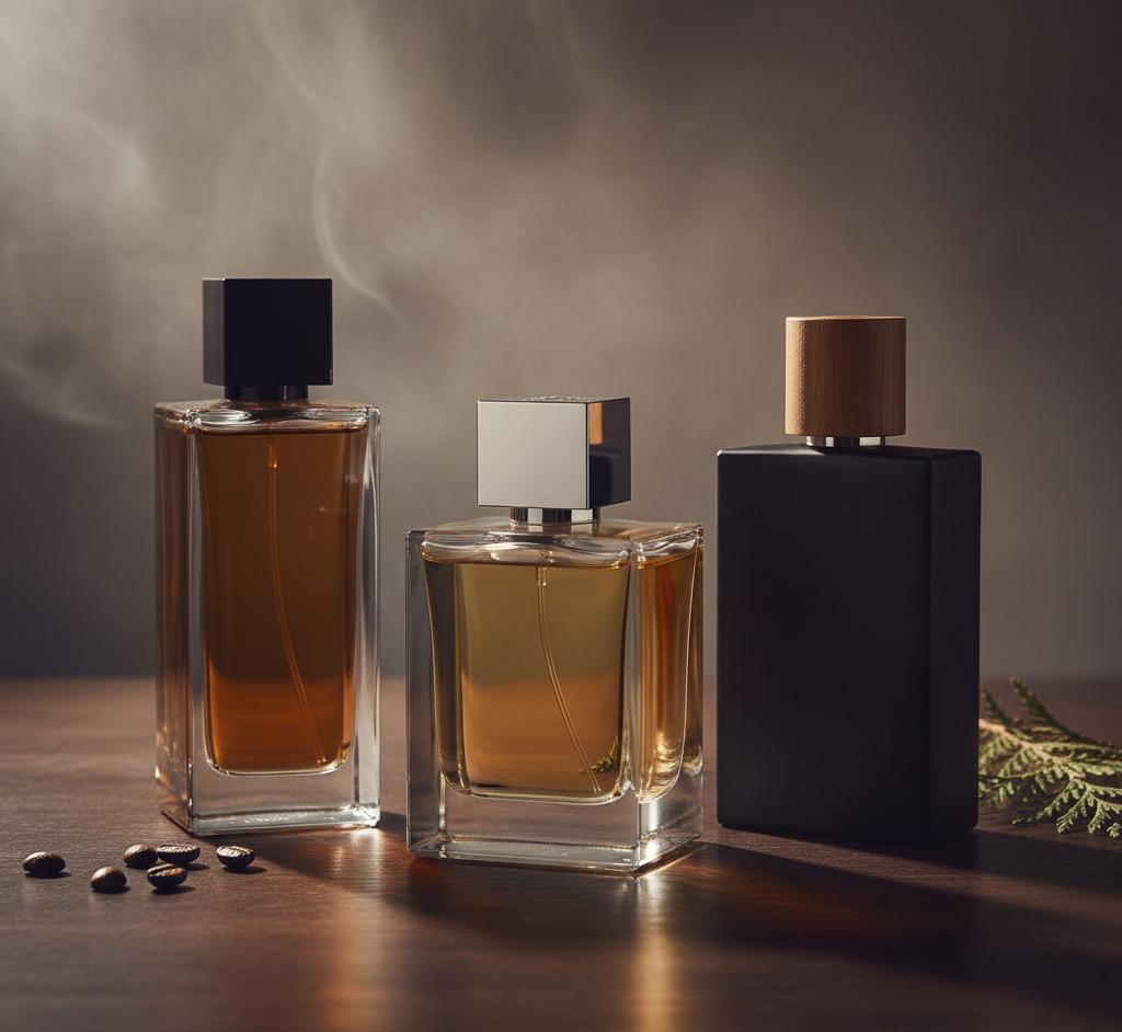 Perfume de hombre de larga duración y fragancias de lujo.